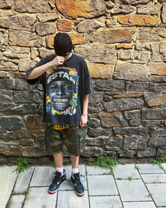T-shirts pour hommes personnalisés, lavables, coupe oversize, imprimés en 3D, effet vintage, 100% coton, grammage lourd, séchage rapide, impression photo sur le devant - Product Image 4
