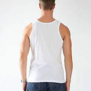 Débardeur décontracté pour homme, été, sport, écologique, respirant, mélange coton/polyester - Product Image 4