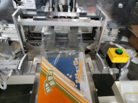 Machine d'emballage automatique électrique personnalisable à double tête pour mouchoirs en papier, multi-sacs, avec film plastique CE