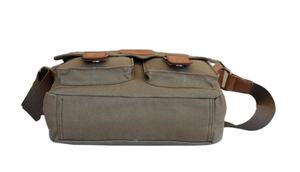 Sac à bandoulière et sac messager pour homme de style vintage - Vente en gros personnalisée, toile de haute qualité, imperméable, durable - Product Image 2