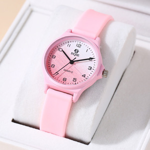 Stylish Neutral Colorful Woman Quartz <b>Watch</b> Simple Arabic Number Girl <b>Watches</b> Design for Students - Product Image 1