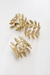 Juego de Anillos para Servilletas de Metal con Acabado Elegante, Porta Servilletas Premium para Cenas Formales, Bodas, Restaurantes, Decoración de Hoteles - Product Image 3