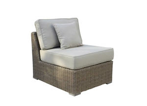 Canapé d'extérieur modulaire Presley-H avec structure en HDPE et revêtement en poudre - Product Image 3