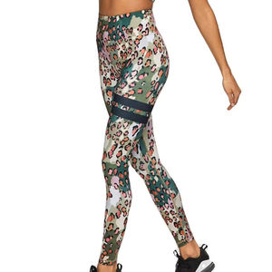 เลกกิ้งออกแบบใหม่ไร้รอยต่อปรับแต่งได้ตามต้องการ สีสันตามสั่ง และชุดออกกำลังกายสำหรับผู้หญิง พิมพ์ลายแบบ Sublimation สำหรับโยคะและฟิตเนส - Product Image 2