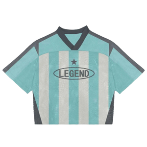 Nieuw ontwerp sublimatie American football shirt korte mouw custom sport rugby top - Product Image 1