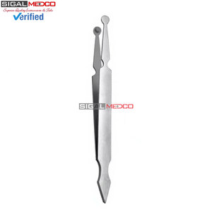 Ball <b>Holder</b> Piercing Reusable CE Certified Manual 4.5 Inch Captive Bead Grabber Holding Tweezer German Stainless Steel Precision - Product Image 6
