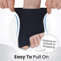 Compresse de glace pour pied et orteil, en tissu Lycra hautement extensible de qualité médicale, avec logo personnalisable et emballage couleur, pour soulager la douleur du hallux valgus