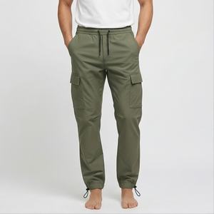 Personalizado de alta calidad de secado rápido Casual cordón en blanco ropa de entrenamiento deportes holgados Jogger señoras pantalones Cargo para mujer invierno - Product Image 1