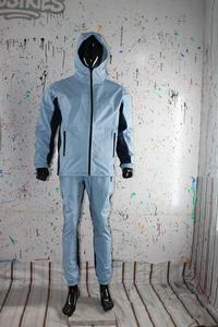 2026 Custom Men Tracksuit Set Fleece Lined 300GSM Cotton Blend Gym Sport Wear Hoodie <b>Jogger</b> Two Piece Training Suit finerthreds - Product Image 3