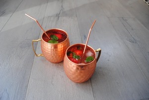 Taza de Café Ecológica de Cobre Puro, Estilo Clásico, Hecha a Mano en India, Base de Succión, Alta Calidad, Fabricante de Artesanía India, Personalizable - Product Image 6