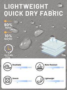 Pantalones cortos informales para hombre, listos para el verano, con tela duradera y elástica, material transpirable y estilo clásico - Product Image 6