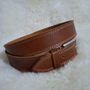 Cinturones de cuero de estilo europeo, estilo informal, accesorios para hombre, ideas de regalos de cumpleaños y aniversario, impresión de logotipo personalizado - Product Image 2