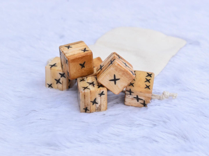 Custom Logo Eco-Friendly Modern Waterproof Square <b>Buffalo</b> <b>Horn</b> and Bone Dice Handmade Premium Tabletop Gaming Accessories - Product Image 6