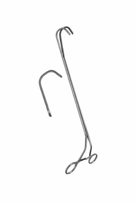 Pinces Harken VATS n°2 entièrement courbées, tige de 10 mm, mâchoires DeBakey atraumatiques sans cliquet, longueur de travail 25 cm, longueur totale 35,5 cm – ZETOMEDPRO - Product Image 5