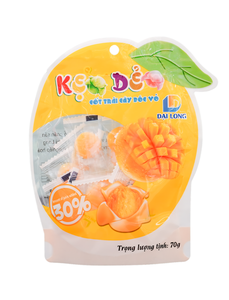 Caramelos de Gelatina de 70g, Dulces y Ácidos, Suaves, Dai Long Supplies, Caramelos de Frutas Deliciosos de Alta Calidad con Aroma a Frutas - Product Image 5