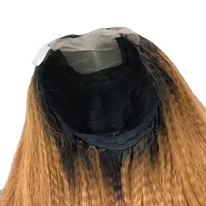 Lace Front Perücke Kambodscha nische Jungfrau Echthaar Kinky Straight Custom Coloured Perücken für schwarze Frauen DHL HD Transparente Schweizer Spitze