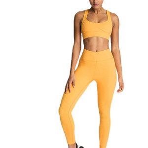 Latest Design Spandex Polyester Women Yoga Set Comfortable Women Yoga Set Gym Wear Women Yoga Set - Product Image 1