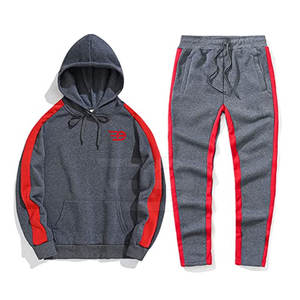 Conjuntos Deportivos con Capucha para Hombre, Ropa Deportiva Informal para Gimnasio, Entrenamiento, Atletismo, Conjuntos Deportivos con Capucha para Hombre - Product Image 3