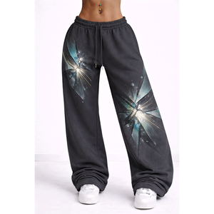Pantalon de jogging femme, coupe décontractée, tissu respirant, idéal pour les entraînements, les tenues décontractées et le confort à la maison. - Product Image 3