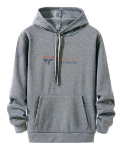 Sweat à capuche OEM à marque privée, 330 grammes, molleton de coton épais, coupe classique, broderie, logo personnalisé, streetwear, marques américaines - Product Image 4