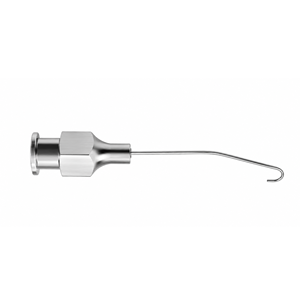 Cannule d'irrigation Binkhorst Premium à crochet, 22ga, en acier inoxydable, instrument chirurgical ophtalmique d'irrigation réutilisable pour microchirurgie oculaire - Product Image 6