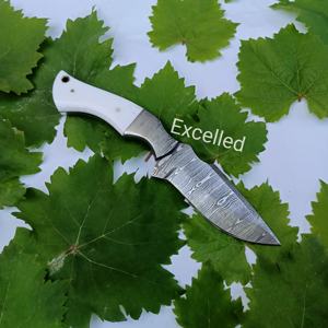 Damasco acero Bushcraft caza Skinner cuchillo EDC cuchillo de supervivencia con retención de borde excepcional - Product Image 2