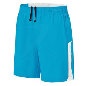 กางเกงขาสั้นออกกำลังกายลำลองสำหรับผู้ชายระบายอากาศได้ดีพิมพ์โลโก้ผ้าแคนวาสแบบถักเชือกรูดสำหรับยิมวิ่งออกกำลังกาย - Product Image 1