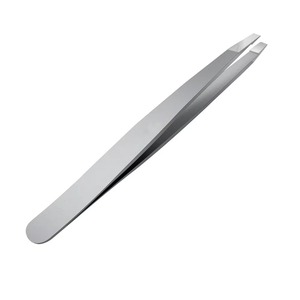 Pinza Automática para Cejas con Resorte, de Acero Inoxidable, Retráctil, Ecológica, con Punta Inclinada, Depiladora Profesional - Product Image 2