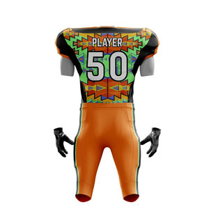 Uniforme de Fútbol Americano de Tela Suave con Diseño Personalizado, Precio Económico y Alta Venta, para Venta en Línea - Product Image 3