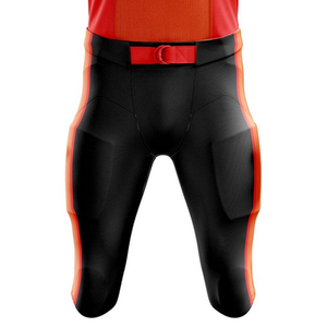 Ensemble de maillot et pantalon de football américain personnalisé pour jeunes, vente en gros, manches courtes, ensemble uniforme imprimé par sublimation personnalisé - Product Image 5