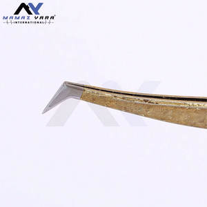 Pince à épiler pour ongles et cils, lot de 4 pièces avec miroir, motif fleur de glace, comprenant 2 pinces multifonctionnelles pour le nail art - Product Image 6