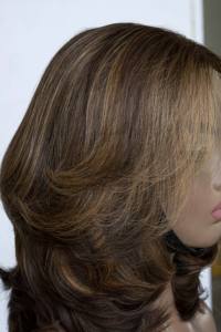 Extensión de cabello humano vietnamita Peluca de corte de capa ondulada 300g HD peluca frontal completa de encaje de lujo de alta calidad para mujeres - Product Image 3