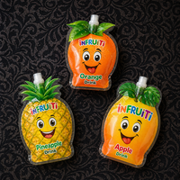 Hoge barrière spuitzak voor voedselconcentraat, staande vloeibare zak, gelamineerde navulverpakking voor fruitpulp puree