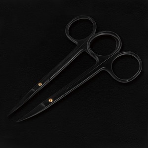 BAFA SURGICAL INSTRUMENTS BSI-SS-9625 Ophthalmic Surgical Scissors Double Eyelid Plastic Surgery Straight Tool <b>Black</b> Instrument - Product Image 6