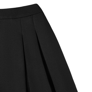 Minifalda Negra Plisada para Mujer, Falda Corta Elegante de Cintura Alta Estilo Coreano - Product Image 5