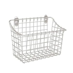Cesta Colgante de Pared de Hierro Resistente con Herrajes de Fácil Instalación para Decoración Interior y Exterior del Hogar - Product Image 1