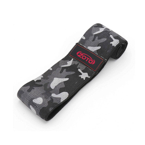 Bandes de résistance pour les hanches en tissu antidérapant, marque privée, haute résistance, pour la gym, ensemble de bandes élastiques pour les fessiers, vente en gros - Product Image 3