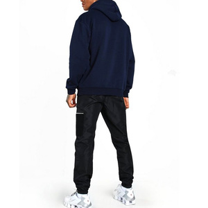Wholesale Blank Plain Luxury Hoodie <b>Pullover</b> <b>Men</b> Custom Regular Fit Streetwear Heavyweight 100% Cotton Hoodies Sweatshirts - Product Image 3