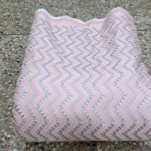 Malty embroidery fabric custom cotton fabric fancy fabric textile fabrics embroidery fabric abaya fabric kaftan fabric wholesale - Product Image 3