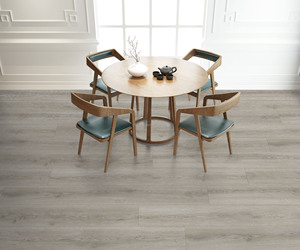 Plancher à noyau rigide en vinyle SPC de qualité supérieure 4mm 5mm 6mm Durable étanche résistant au feu pour hôpital et appartement de bureau à domicile - Product Image 4