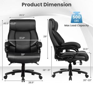 Sedia da Ufficio Direzionale in Rete con Altezza Regolabile e Poggiatesta, Telaio in Alluminio, Cuscino in Schiuma Spessa per Casa e Ufficio - Product Image 2