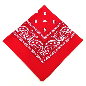 Pañuelos de Algodón Cuadrados Multicolor con Estampado Paisley, Serigrafiados, Diseño Personalizado, para Uso en las Cuatro Estaciones - Product Image 3