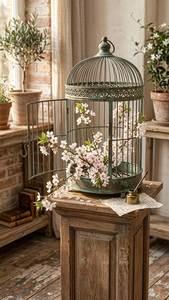 Jaula de Pájaros de Alambre Metálico Hecha a Mano en Oro Rosa, Decoración para el Hogar y Jardín, Jaula Decorativa para Mesa y Colgante - Product Image 5