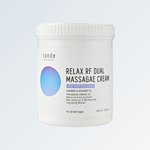 Cuidado de la piel coreano K-Beauty Tondeu Relax RF Crema de masaje dual para suavizar la piel del rostro 1000ml - Product Image 2