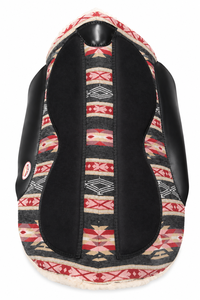 Plush Fleece Saddle <b>Pad</b> Comfortable Riding <b>Cushion</b> Beige Polyester Filling - Product Image 3