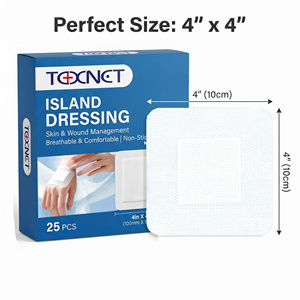 Pansement stérile jetable auto-adhésif de grande taille pour soins des plaies - Product Image 2