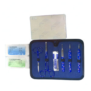 <b>Practice</b> Training Anatomy Biology Medical Students Suturing Kits With Suture <b>Practice</b> <b>Pad</b> Dissecting Kit Durable Use Suture - Product Image 1