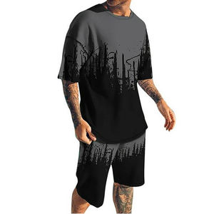 Wholesale Summer Men <b>Shorts</b> and Shirt 2 Piece Set <b>Short</b> Two Piece Sets Men Clothing T-Shirts & <b>Short</b> Set - Product Image 5