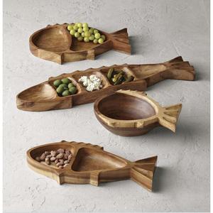 Bandejas Decorativas Hechas a Mano con Forma de Hoja para Fiestas, Accesorios de Mesa, Plato de Lujo para Servir Té y Aperitivos, Bandejas a Precio Económico - Product Image 5
