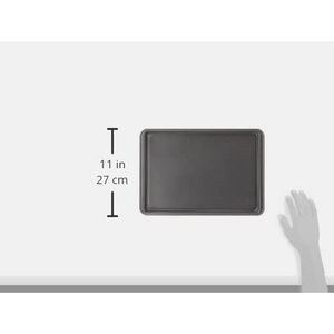 Everyday Nonstick 3-Pack Baking Sheet Set with Small Medium Large Carbon Steel Pans Cookie Sheet <b>Bakeware</b> - Product Image 3